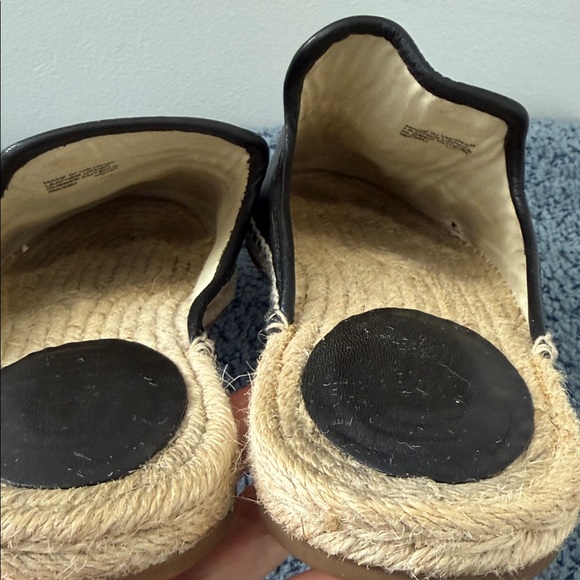 Michael Kors Black Leather Mules - Picture 6 of 9